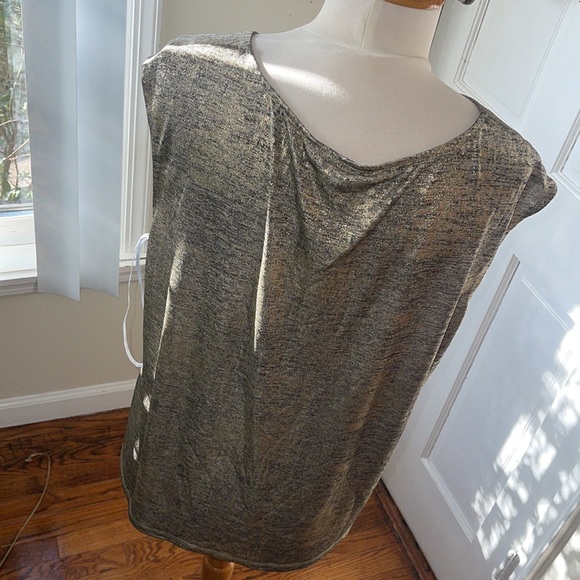 Calvin Klein Woman gold tank top blouse - Picture 3 of 3